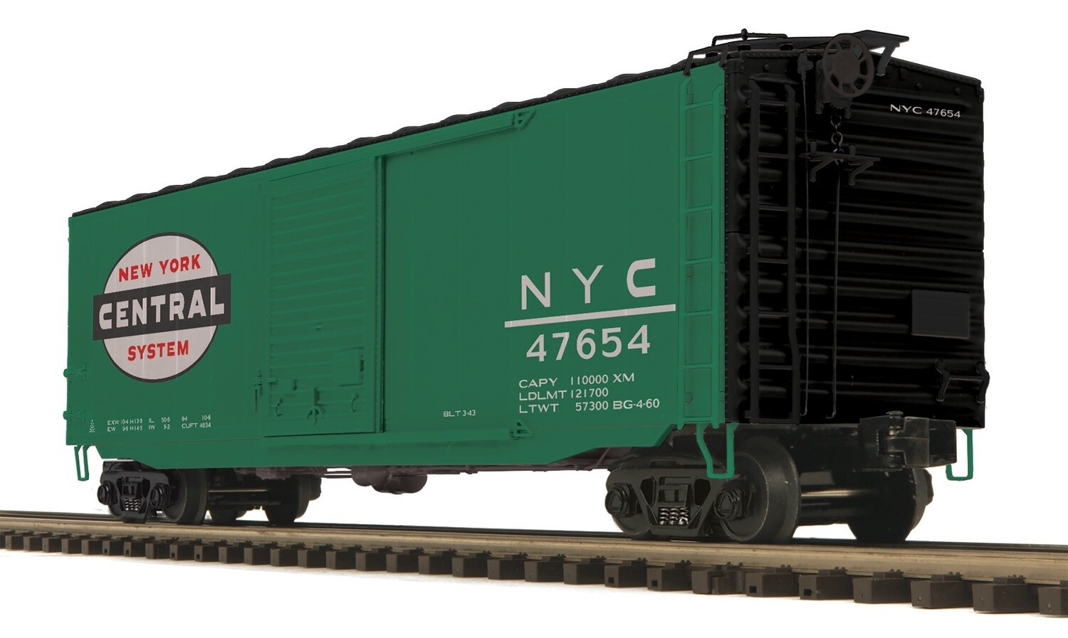 MTH20-99316 | O Gauge | Premier 50’ Ps-1 Box Car w/Youngstown Standard Door | New York Central