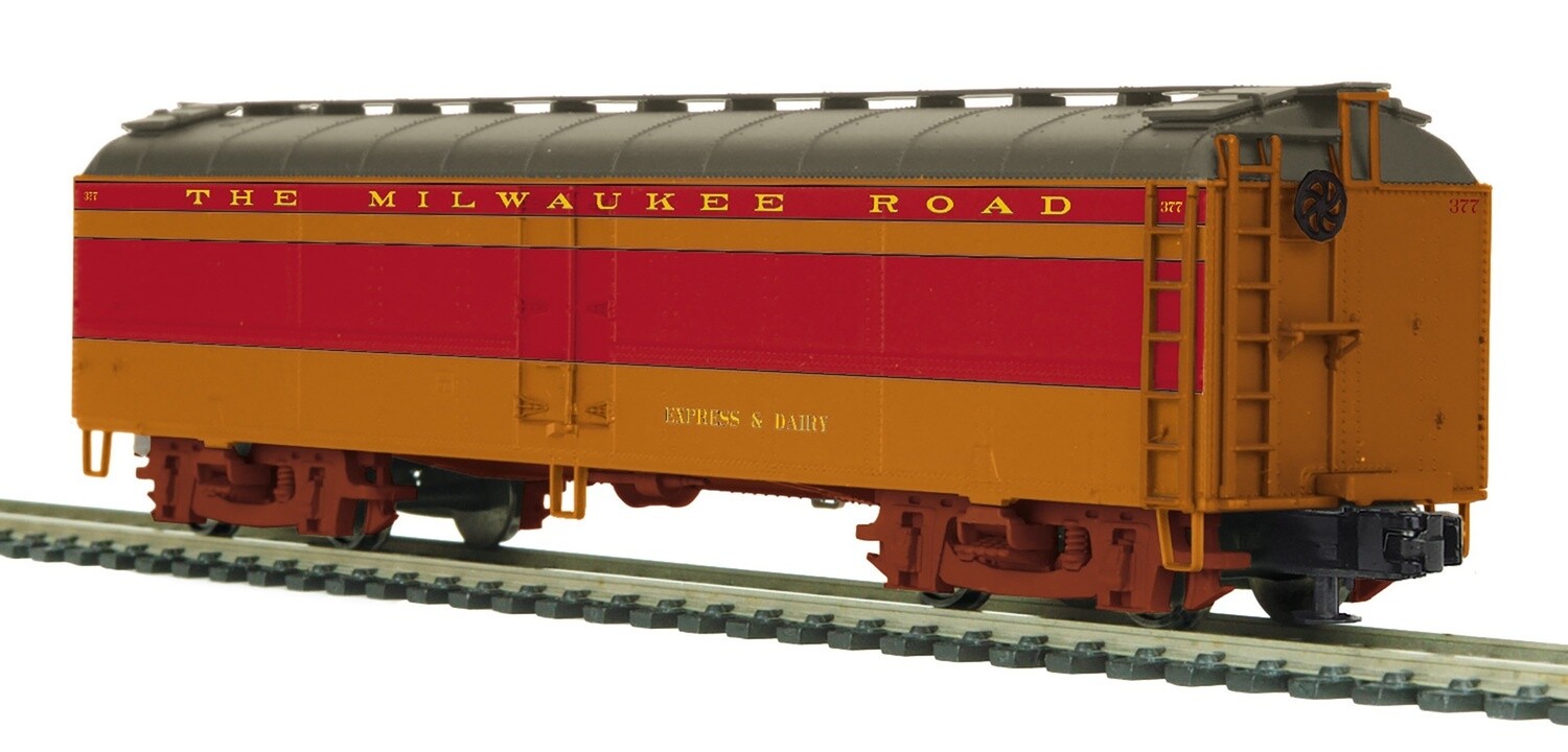 MTH20-94543 | O Gauge | Premier R50B Express Reefer Car | Milwaukee Road