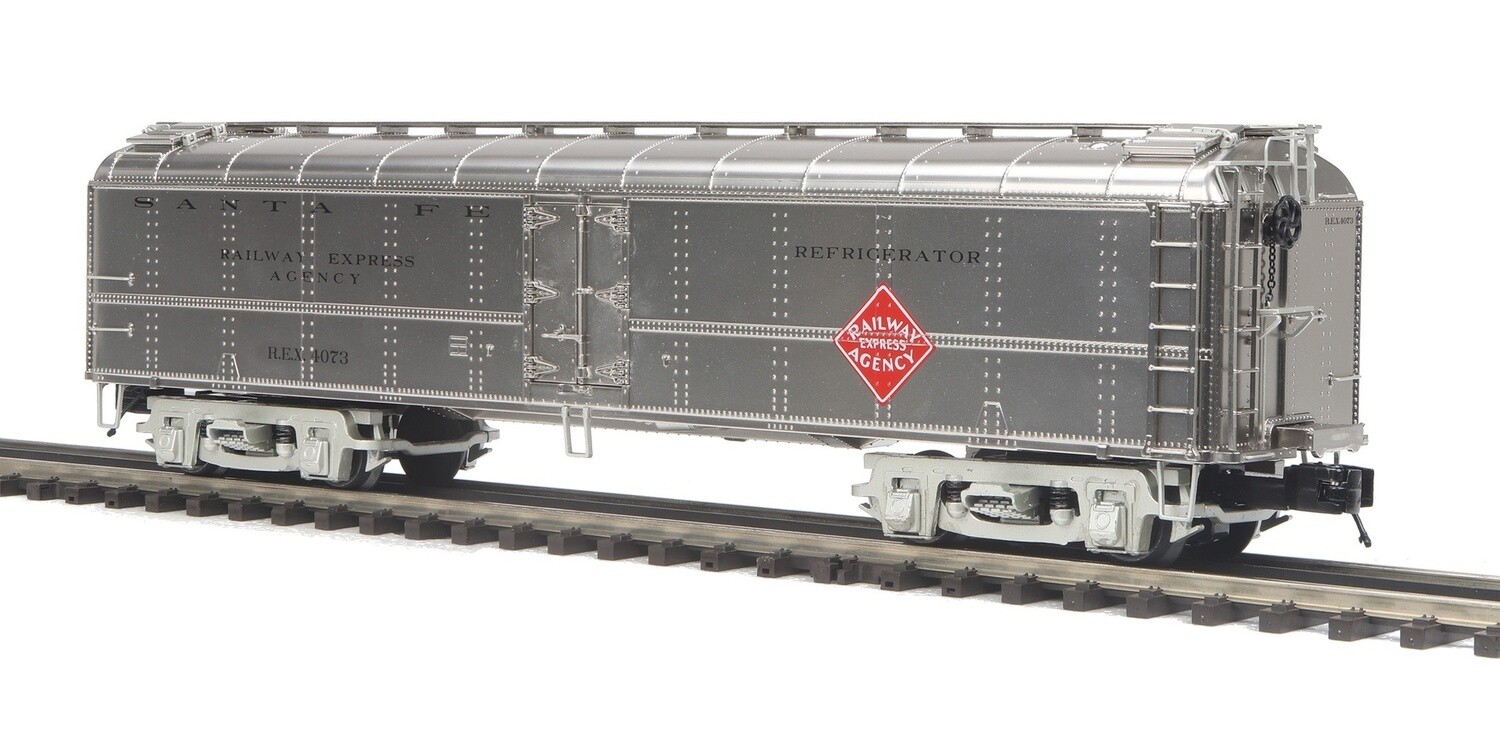 MTH20-94578 | O Gauge | Premier R50B Express Reefer Car | Santa Fe (Plated)