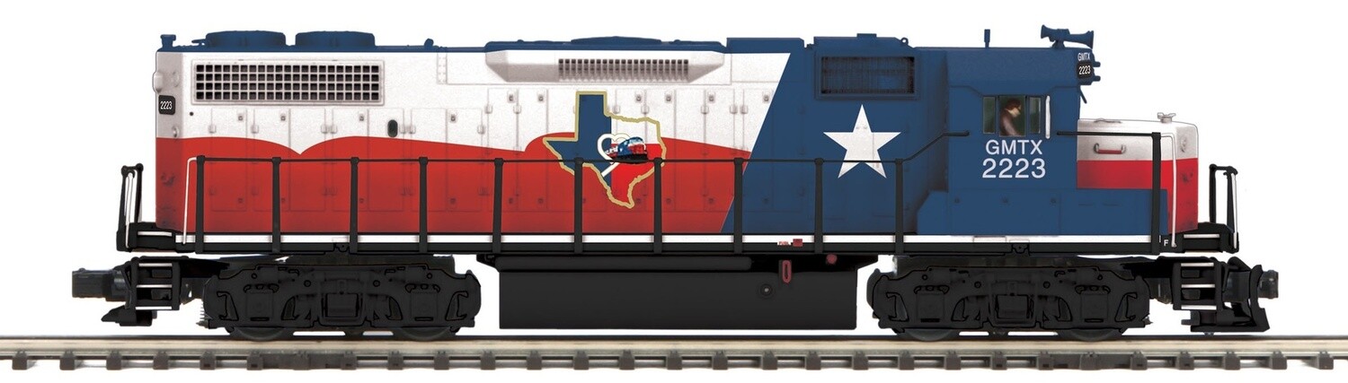 MTH20-21232-1 | O Gauge | Premier GP38-2 Diesel Engine With Proto-Sound 3.0 (Hi-Rail Wheels) | Central Texas &amp; Colorado River Railroad GMTX