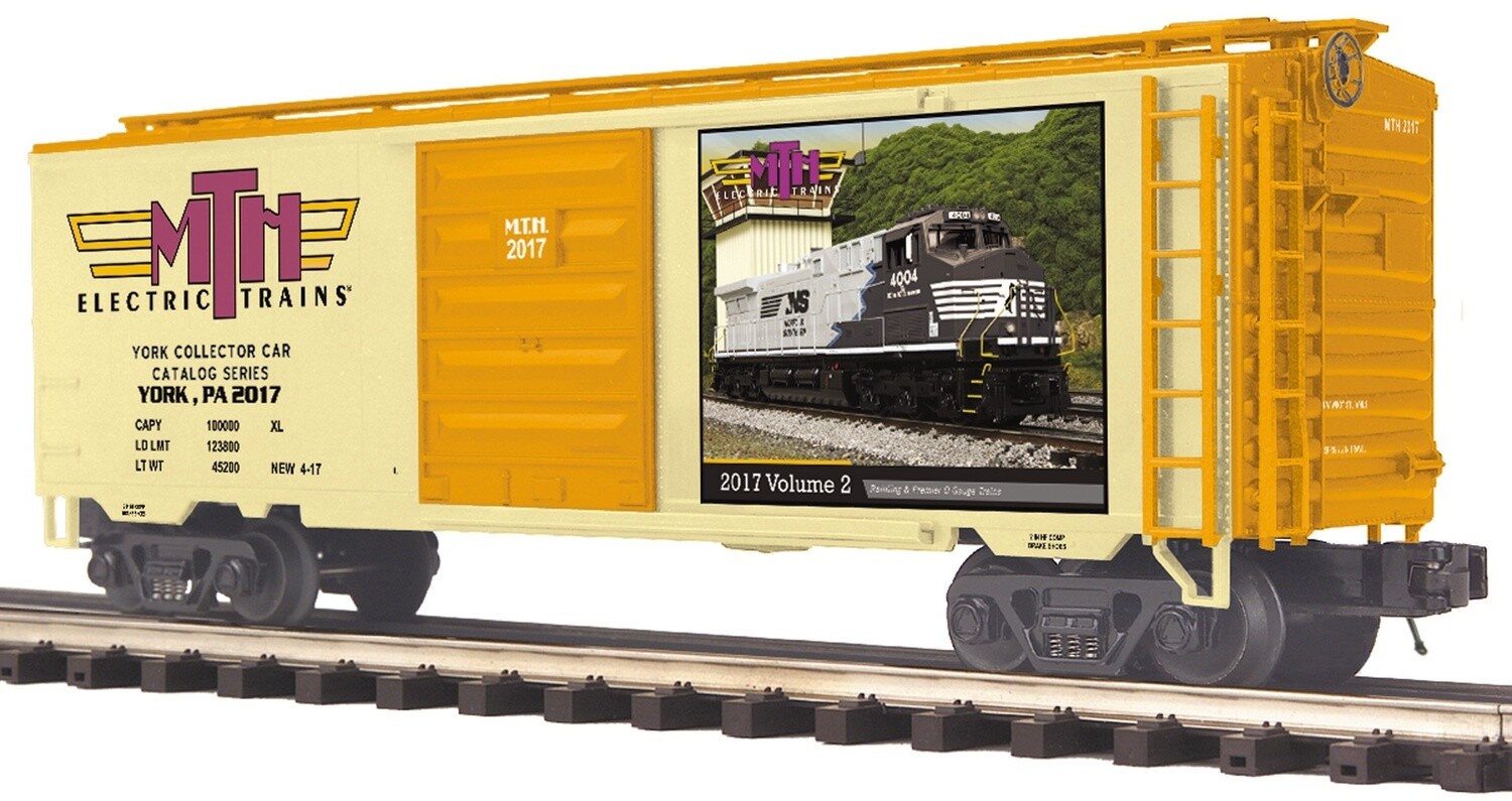 MTH20-93720 | O Gauge | Premier 40’ Box Car | TCA Spring York 2017