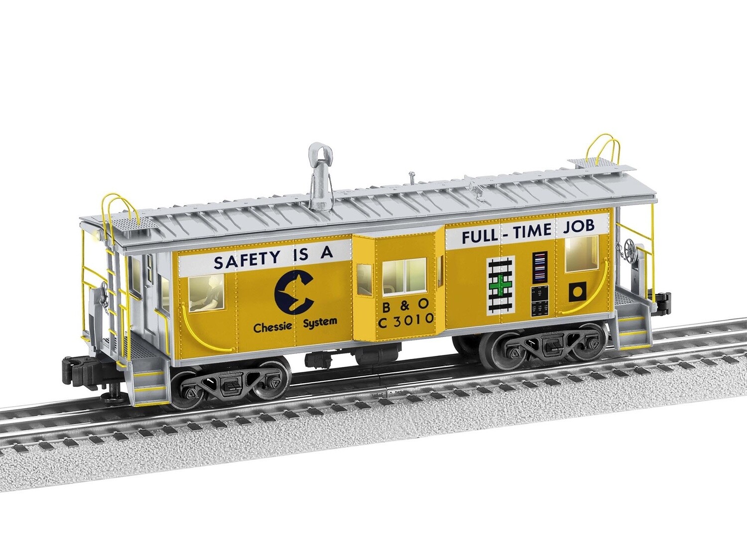 2126240 - CHESSIE SYSTEM BAY WINDOW CABOOSE #C3010