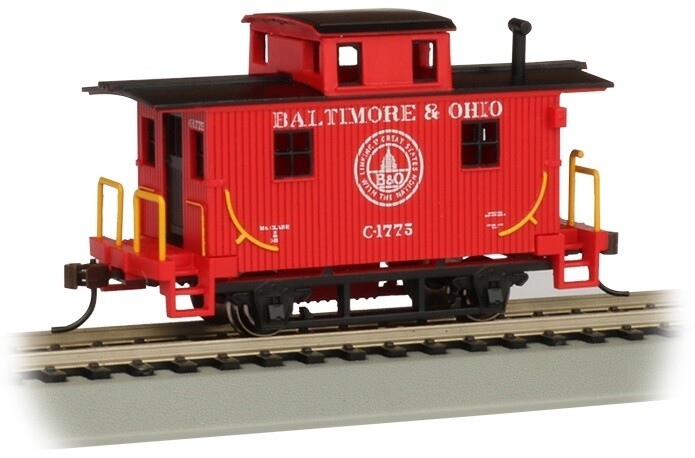 BAC18404 - HO B&amp;O CABOOSE