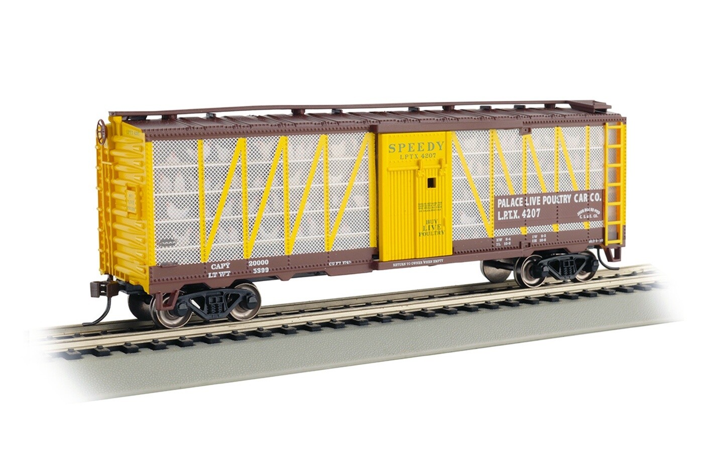 BAC15903 | HO | PALACE LIVE POULTRY CAR CO. #4207