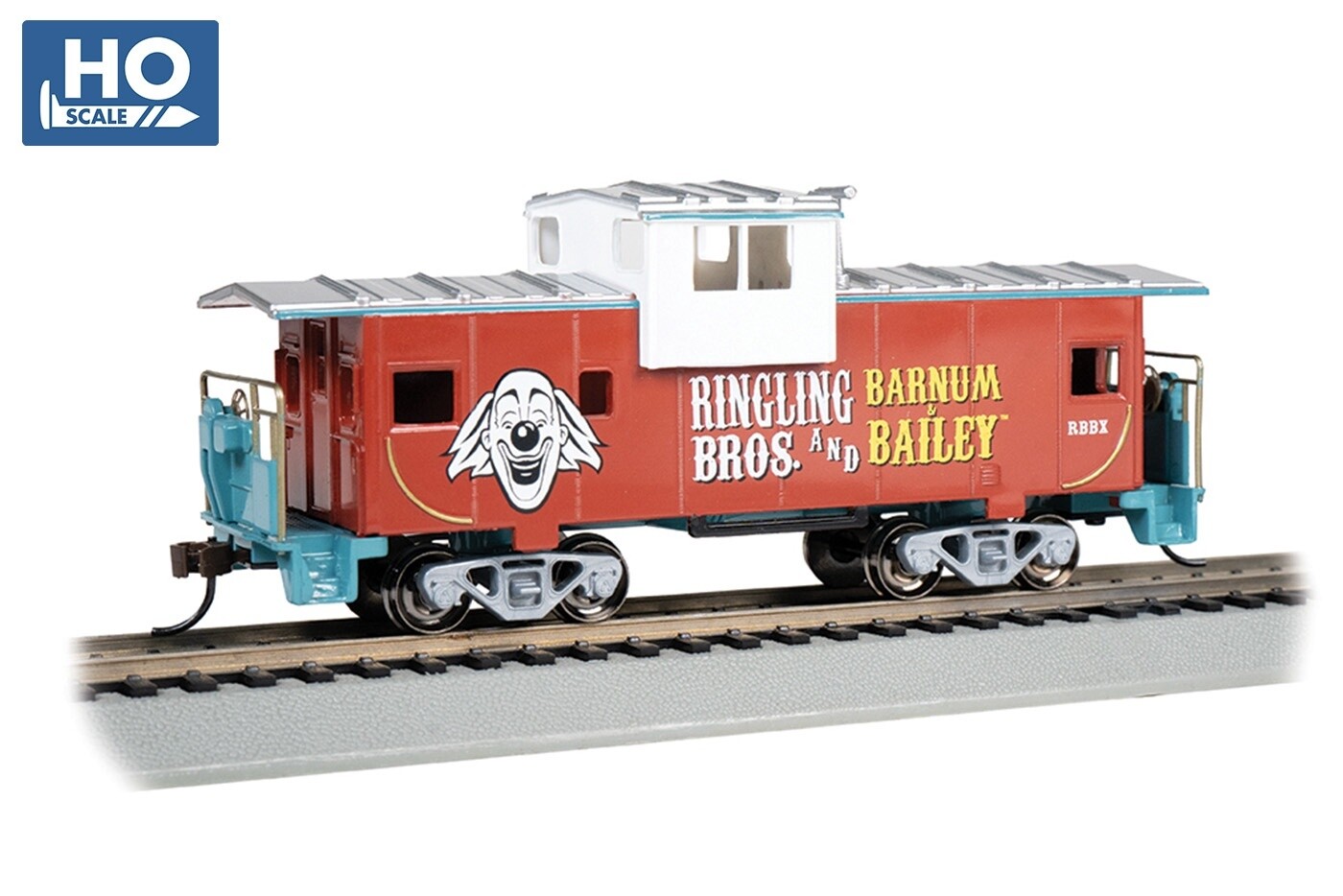 BAC16614 | HO | RINGLING BROS. AND BARNUM &amp; BAILEY™ - WIDE-VISION CABOOSE