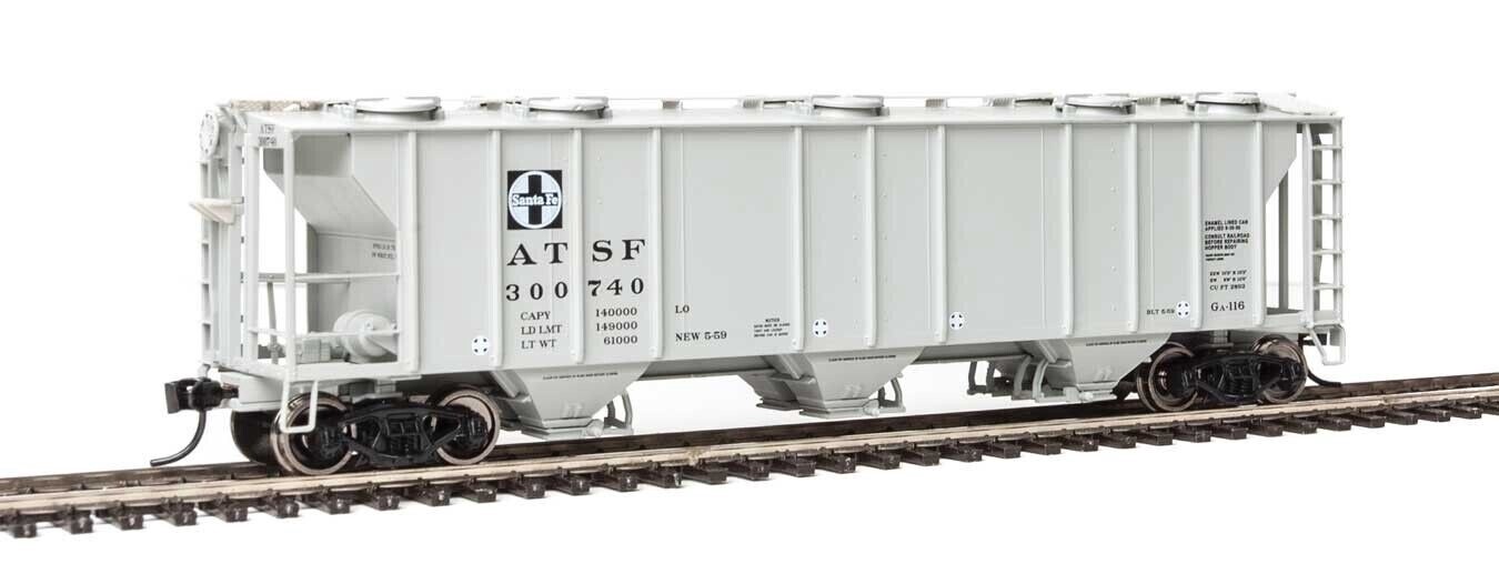 910-7006 | HO | 50' PS2 Covered Hopper Car | ATSF -SANTA FE
