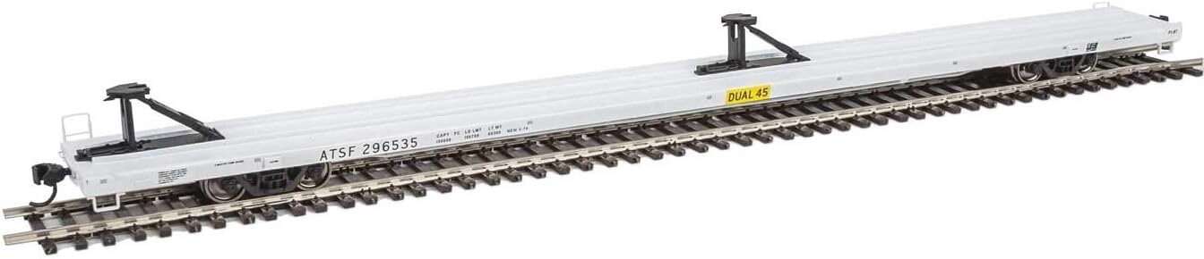 920-104200 | HO | 89' Bethlehem Flat Car | ATSF #296535