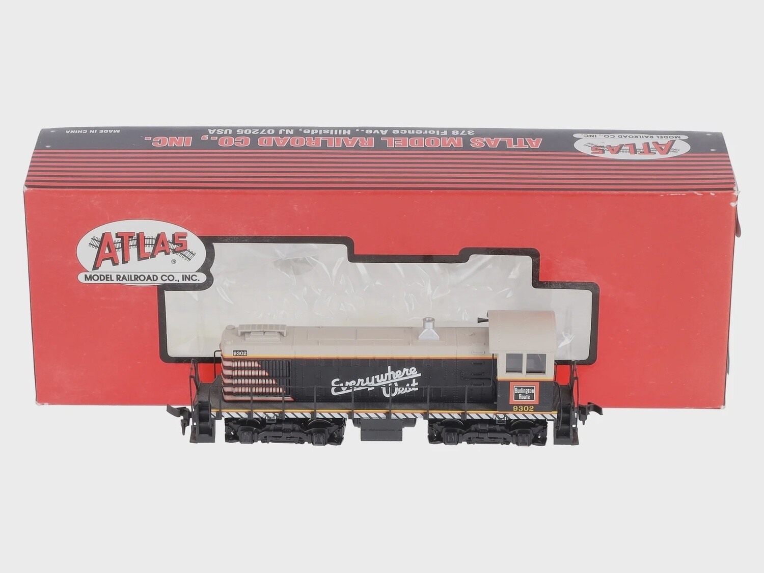 ATL8703 | HO |  Alco S-2 Diesel Locomotive | Burlington #9302