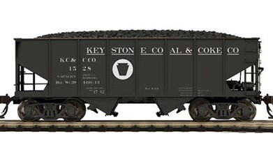 MTH80-90101 | HO | USRA 55-Ton Steel Twin Hopper Car | Keystone