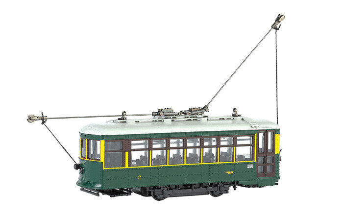 BAC80201 | HO | Birney Single-Truck Safety Streetcar DCC Equipped | Philadelphia