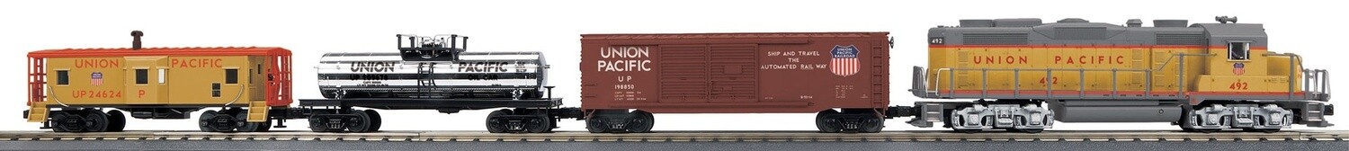 MTH30-4250-1 | O Gauge | RailKing GP-20 Diesel R-T-R Freight Train Set w/Proto-Sound 3.0 | Union Pacific
