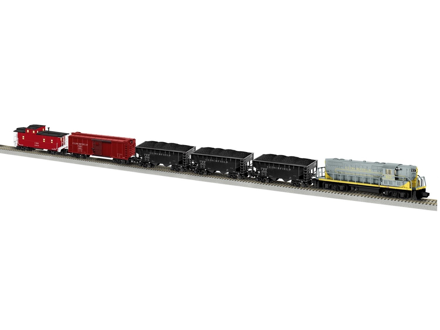 LIONEL2217020 | S Gauge | CLINCHFIELD COAL HAULER SET