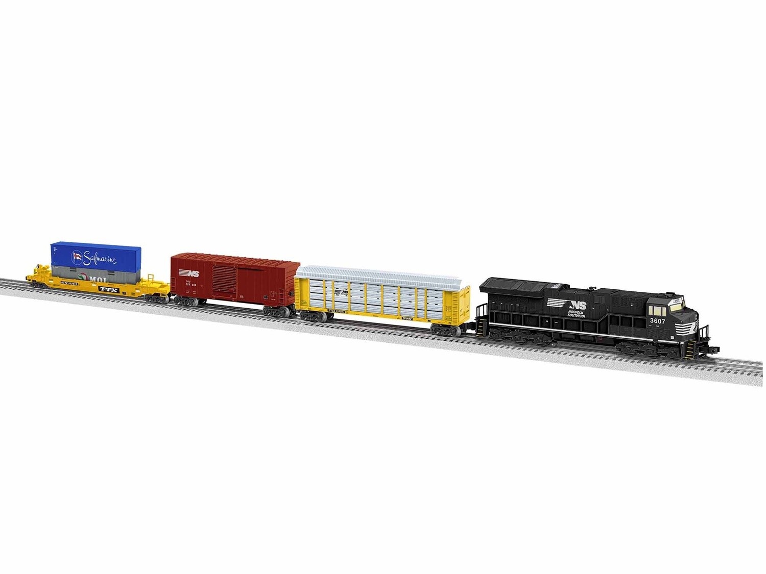 LIONEL1923050 | O Gauge | NS TIER 4 FREIGHT SET AS IS
