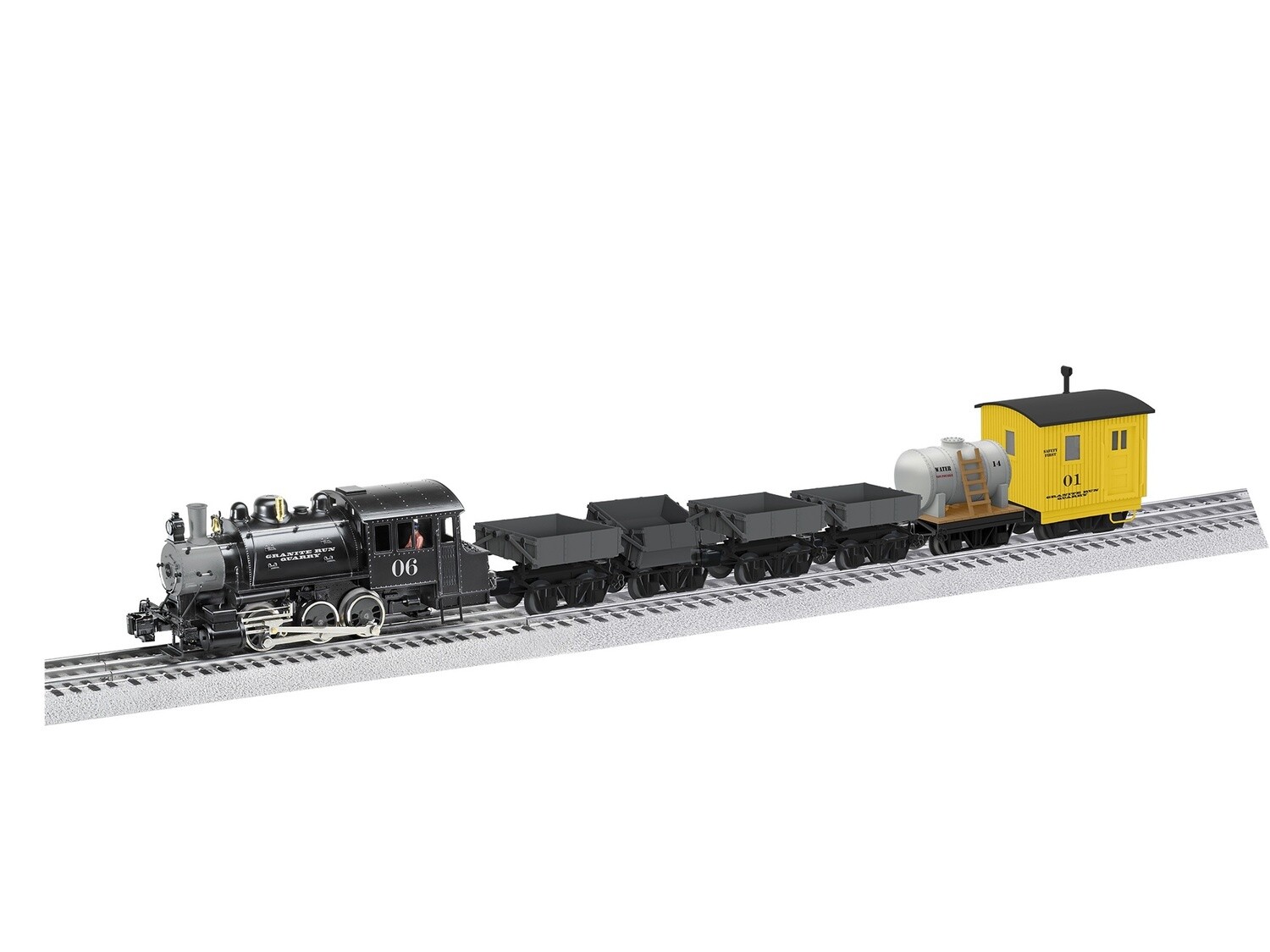 LIONEL2022010 | O Gauge | GRANITE RUN QUARRY LIONCHIEF PLUS 2.0 SET