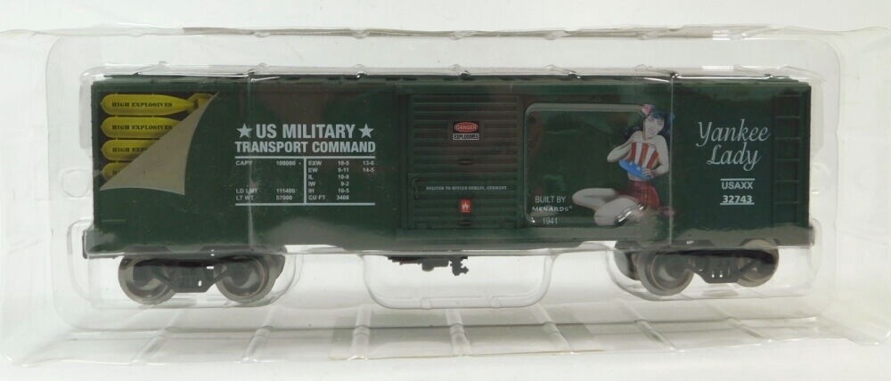 Menards 279-3101 | O Gauge | WWII Commemorative Box Car | "Yankee Lady"