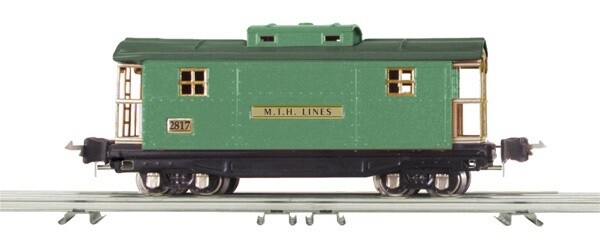 MTH10-8006 | O Gauge | 2800 Series O Gauge Caboose | Green
