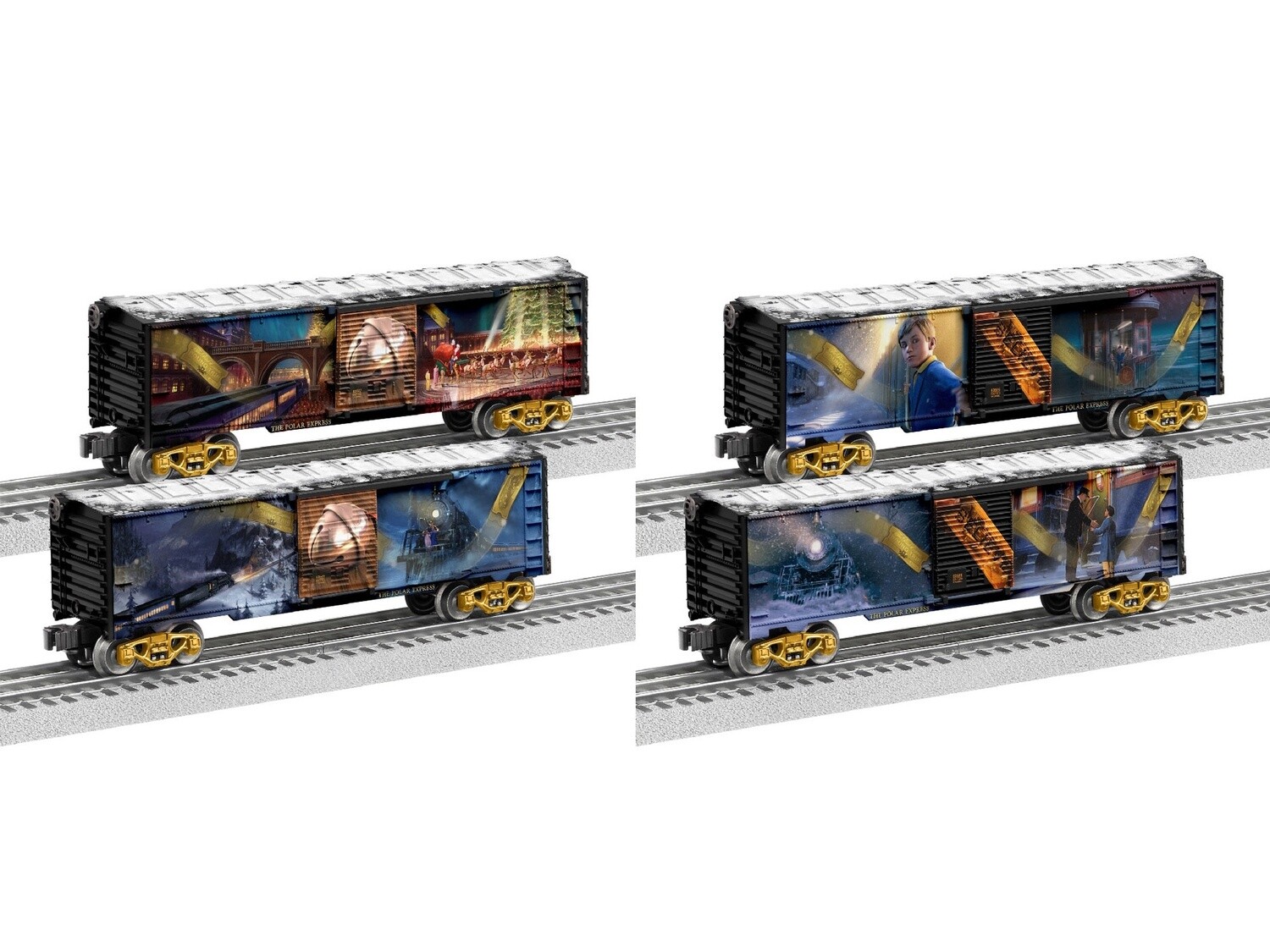 LIONEL6-83645 | O Gauge | POLAR EXPRESS BOXCAR 2-PACK