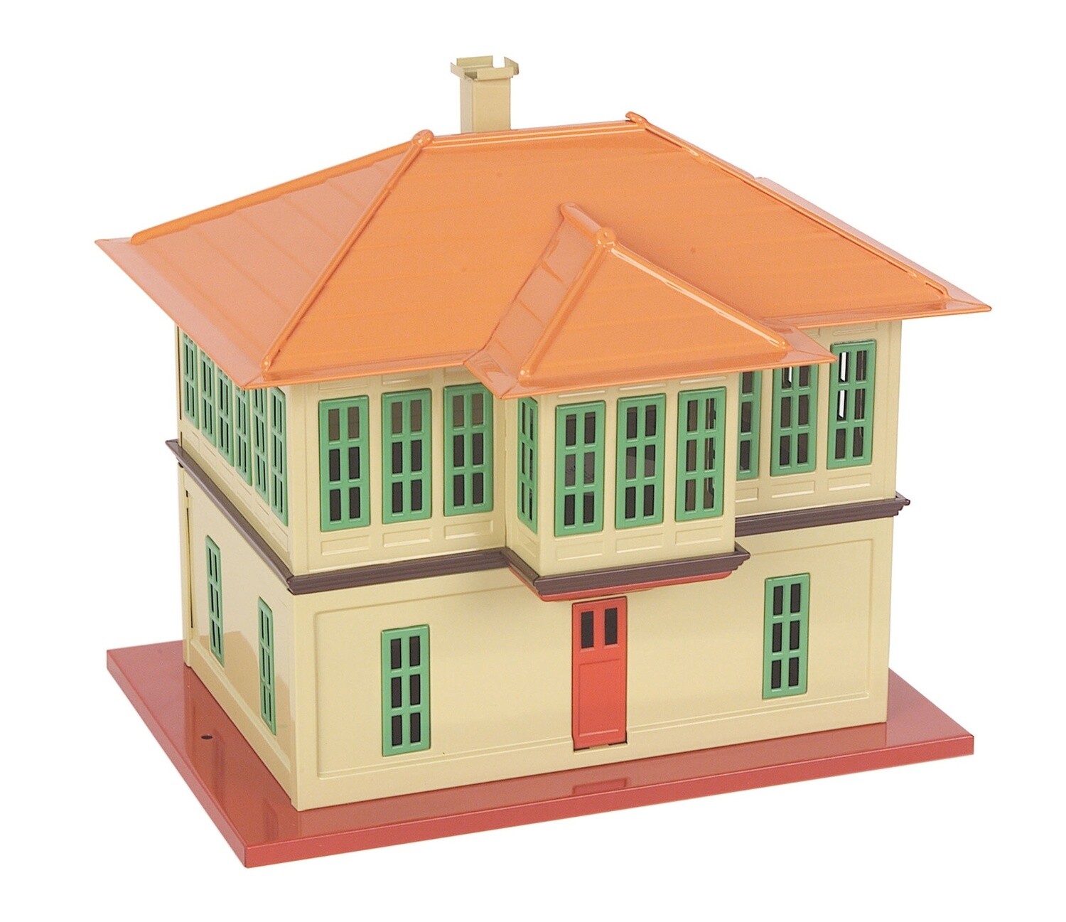 MTH11-90117 | STD Gauge | No. 437 Switch Tower | Cream/Orange