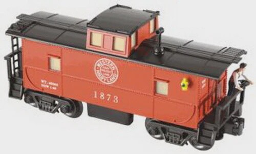 RMT CAB341 | O Gauge | Lighted Caboose W/ Marker Lights and Figure | Western Maryland