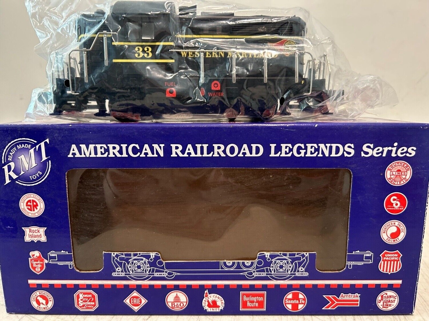 RMT4341 | O Gauge | BEEP Diesel Locomotive | Western Maryland #33
