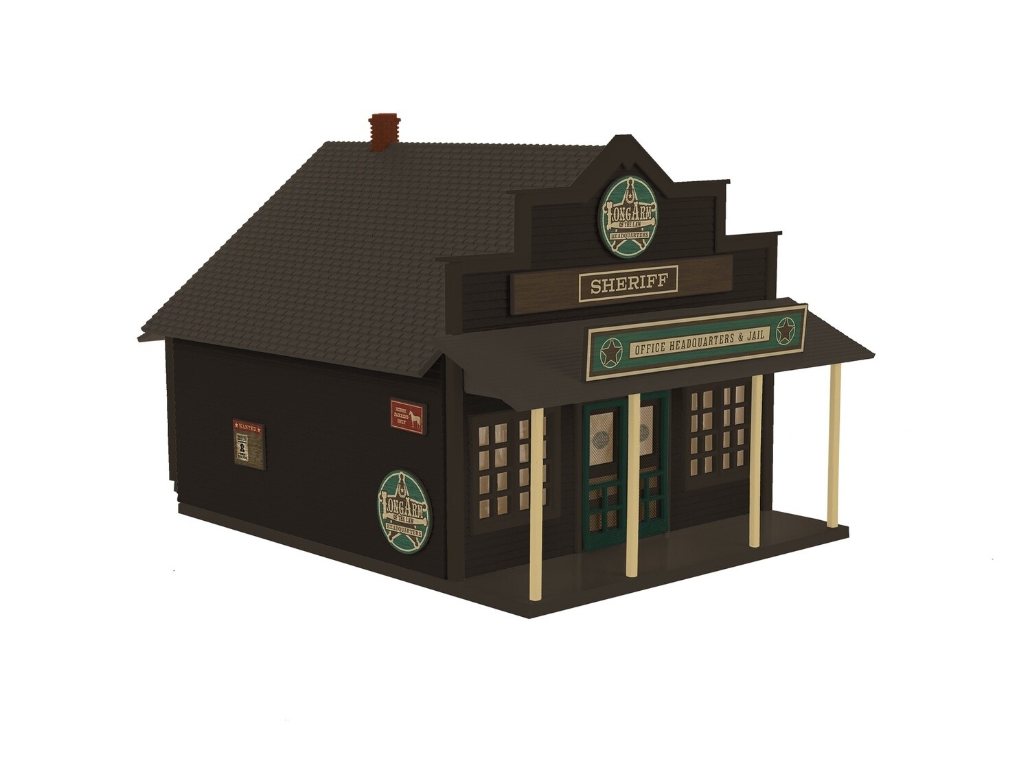 LIONEL2229250 | O Gauge | SHERIFF'S HEADQUARTERS BLDG