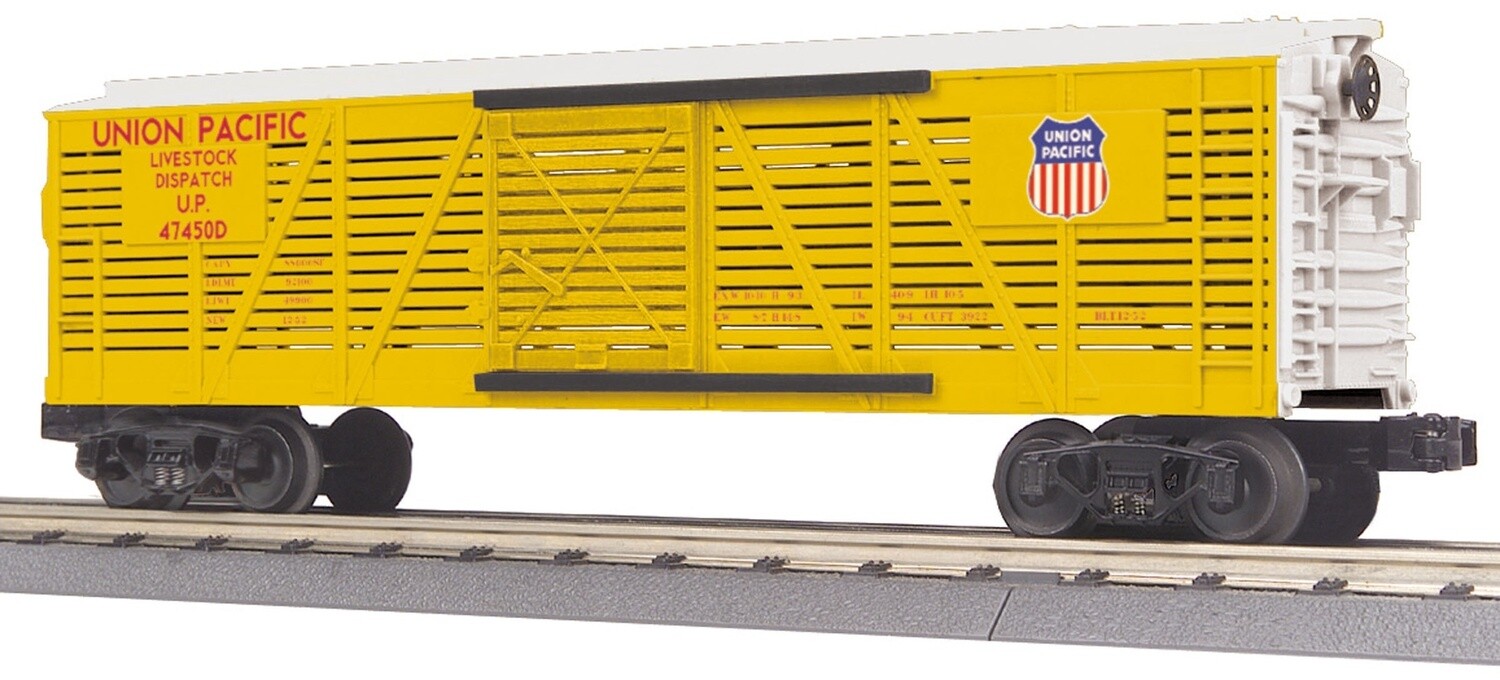 MTH30-7195 | O Gauge | RailKing Stock Car | Union Pacific