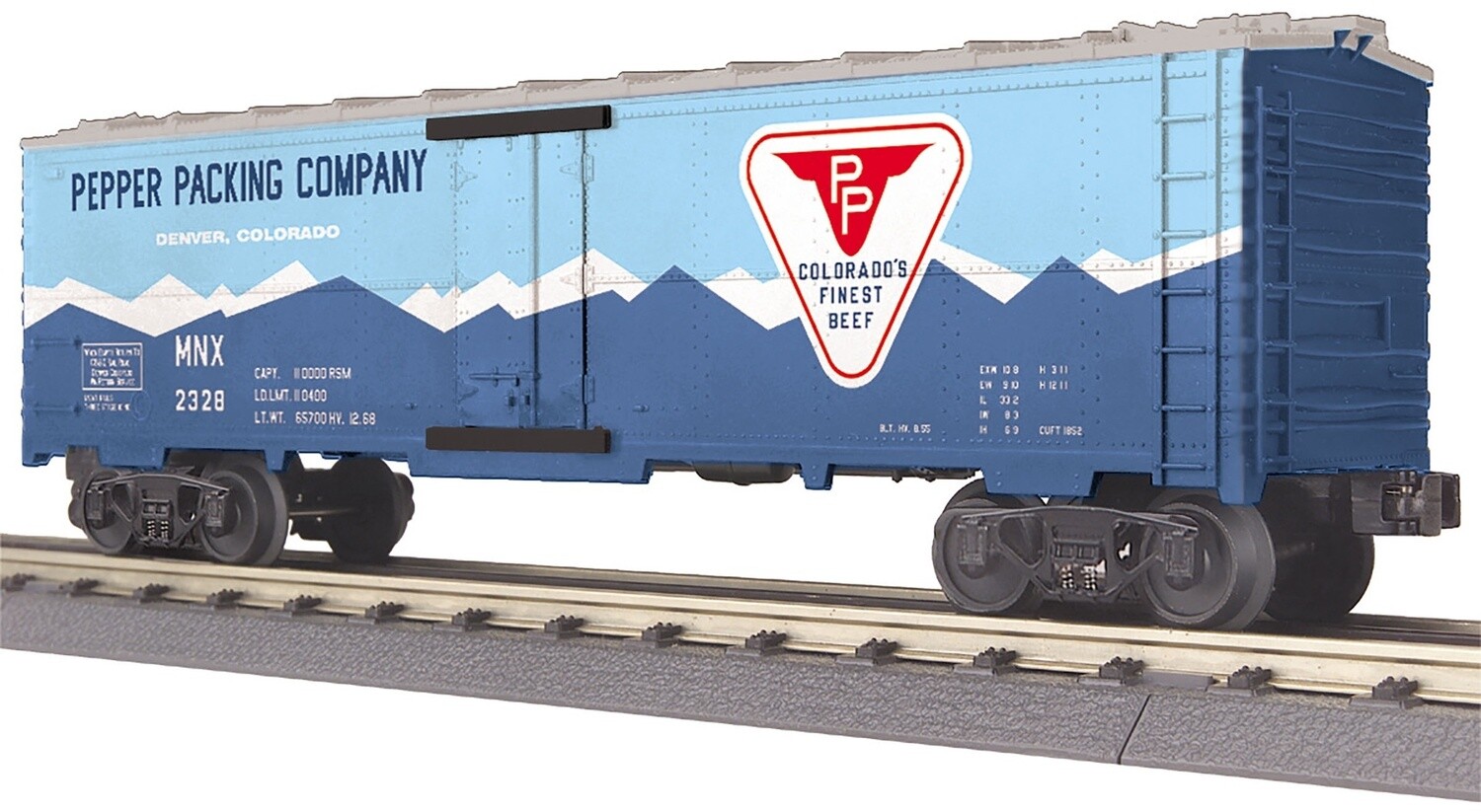 MTH30-78224 | O Gauge | RailKing Modern Reefer Car | Pepper Packing