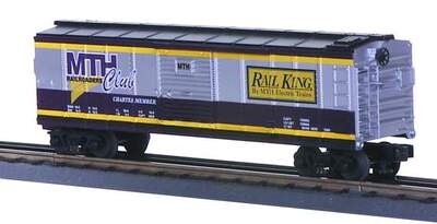 MTH30-7423 | O Gauge | RailKing Box Car | MTH Club Car #1
