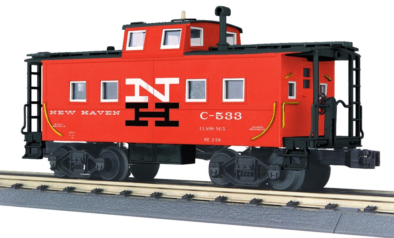 MTH30-77276 | O Gauge | RailKing Steel Caboose | New Haven