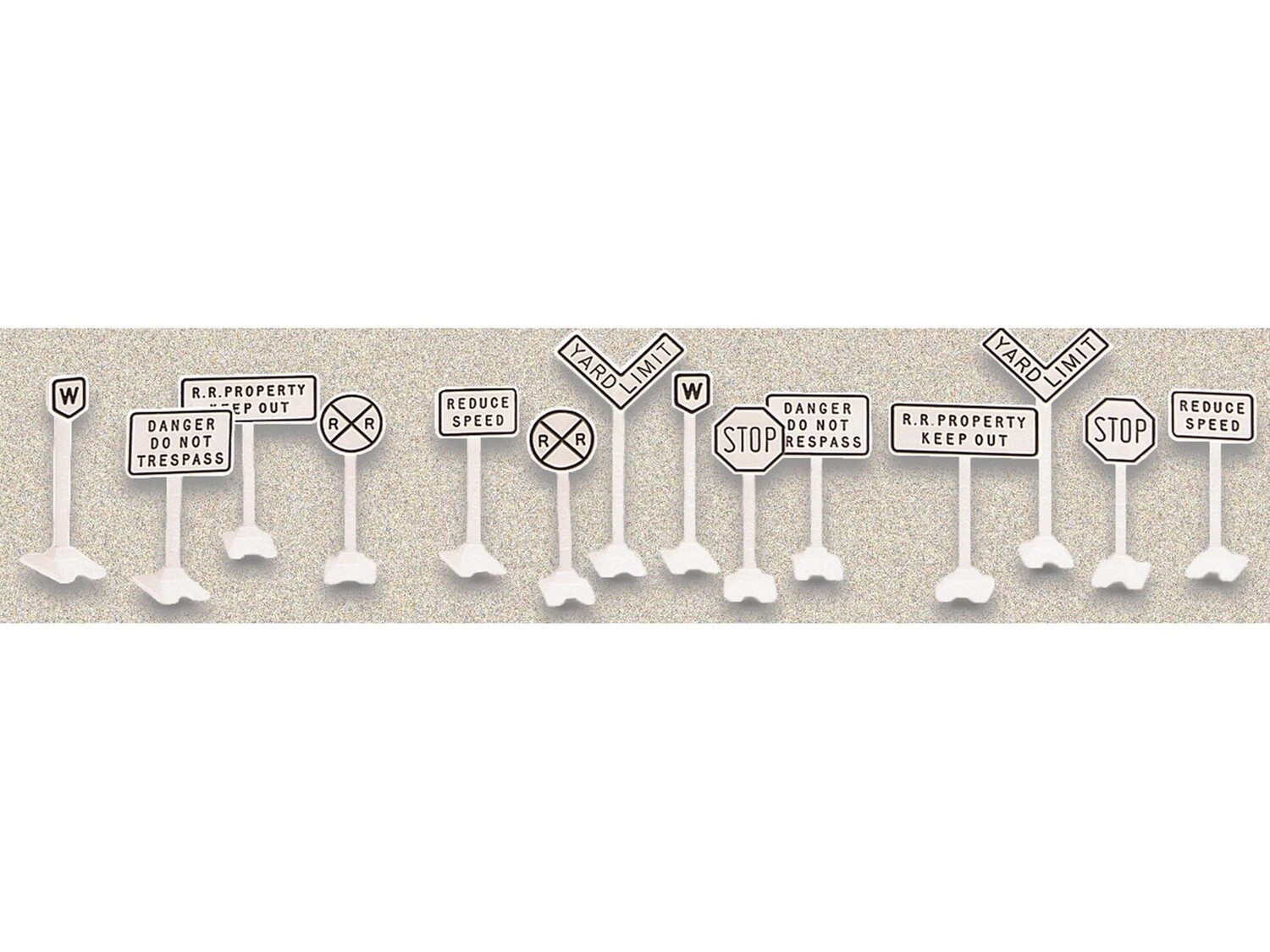 62180 | O Gauge | Railroad Signs