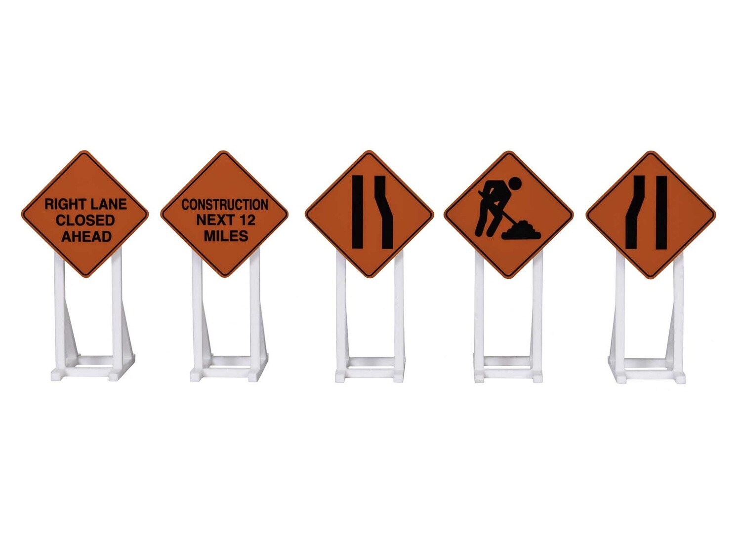 2030240 | O Gauge | CONSTRUCTION SIGNS 5PK