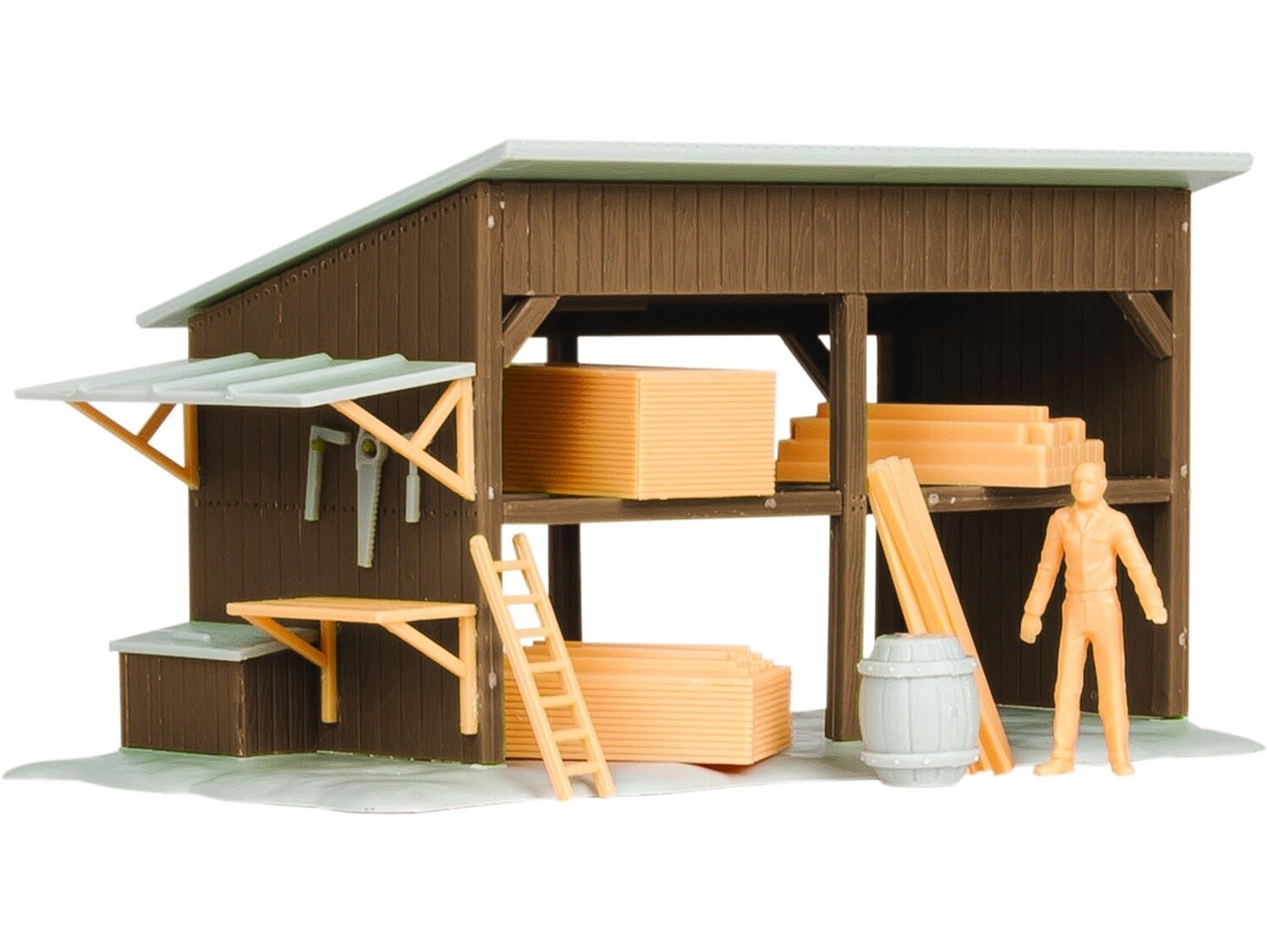 81629 | O Gauge | LUMBER SHED KIT