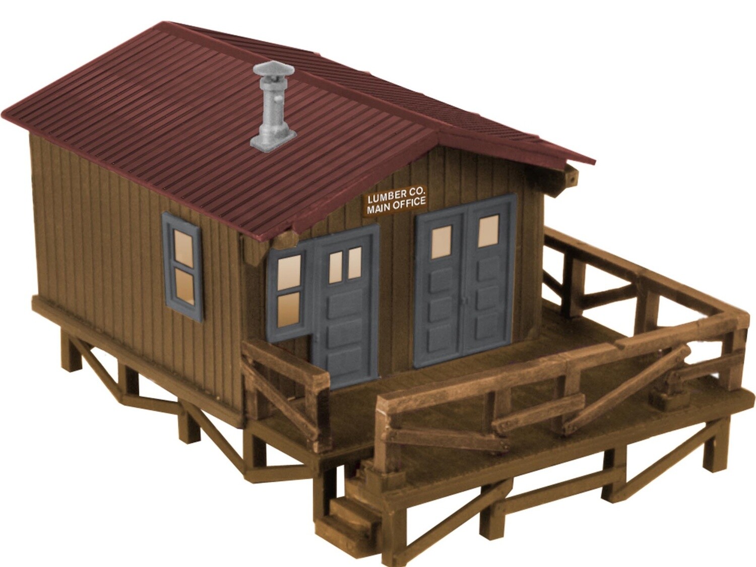82873 | O Gauge | LOGGERS CABIN WITH SOUNDS