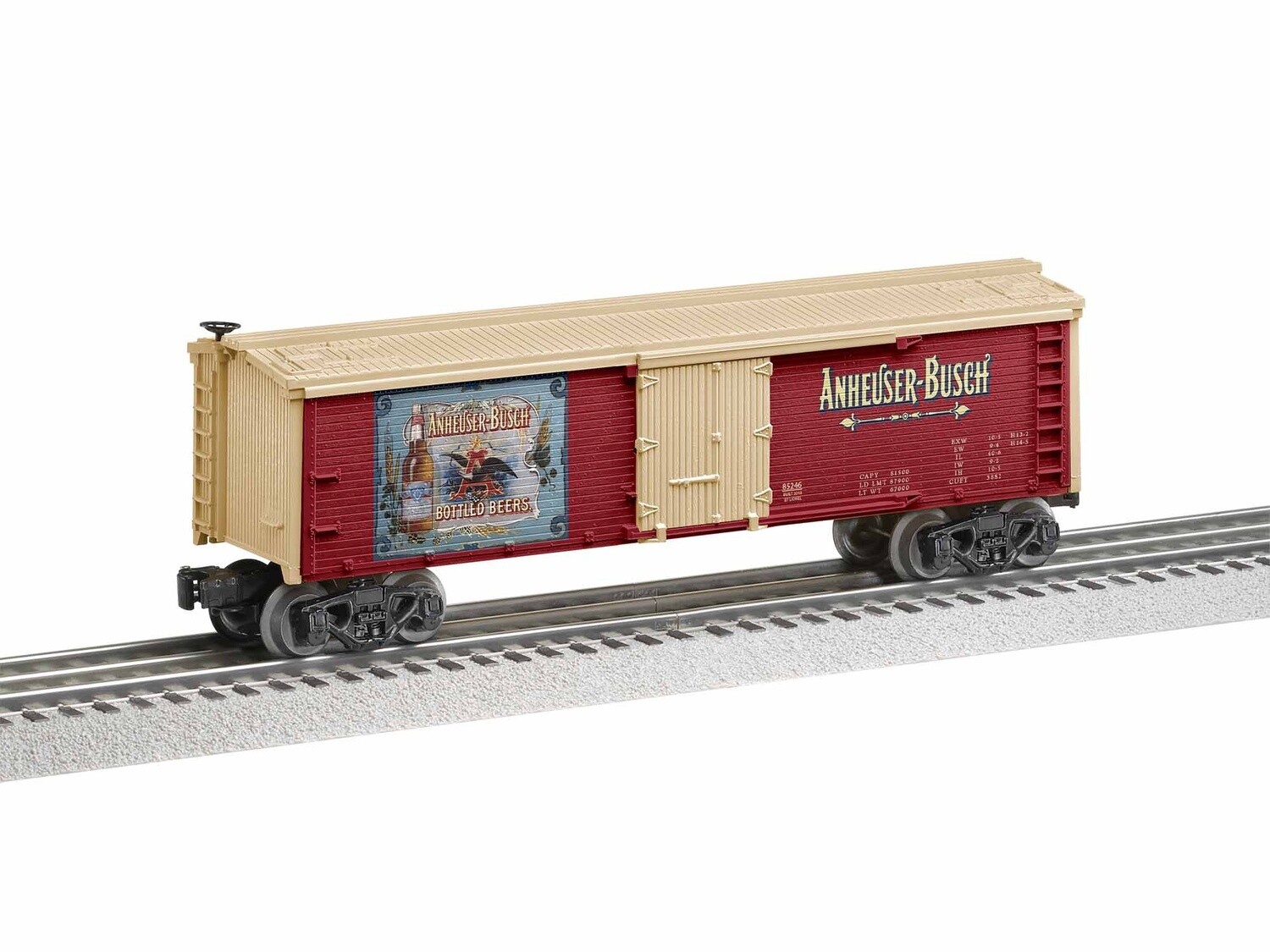 85246 | O Gauge | VINTAGE ANHEUSER BUSCH REEFER