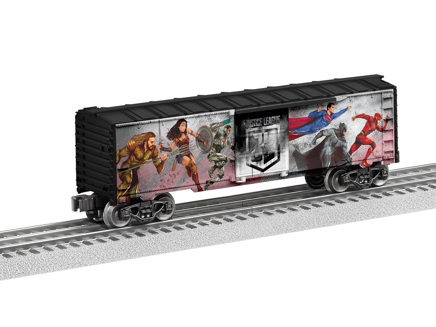 84801 | O Gauge | JUSTICE LEAGUE - 2017 FILM BOXCAR