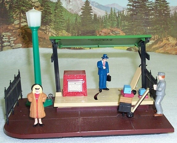 12791 | O Gauge | ANIMATED PASSENGER STATION