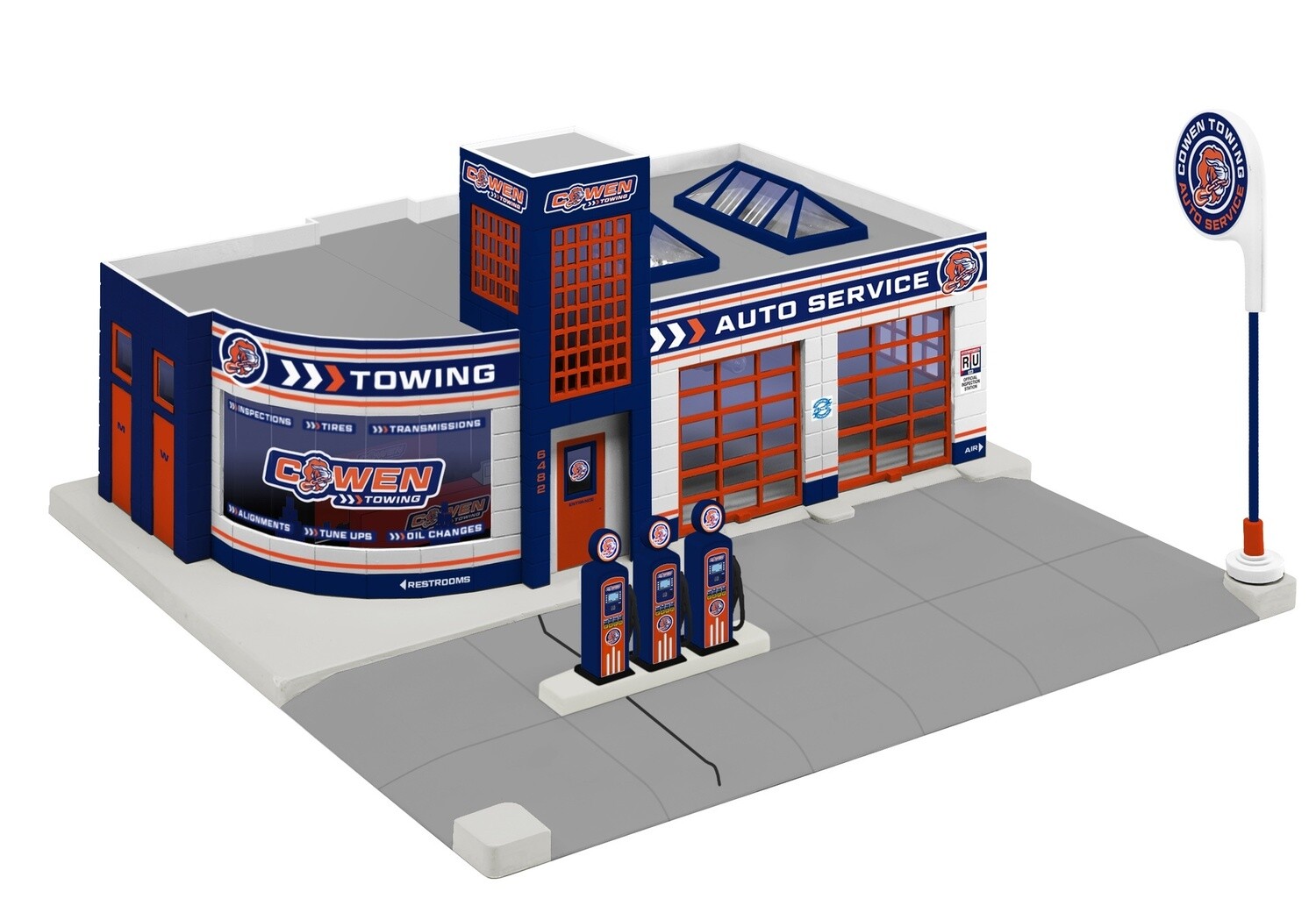 2129240 | O Gauge |  COWEN'S TOWING GARAGE