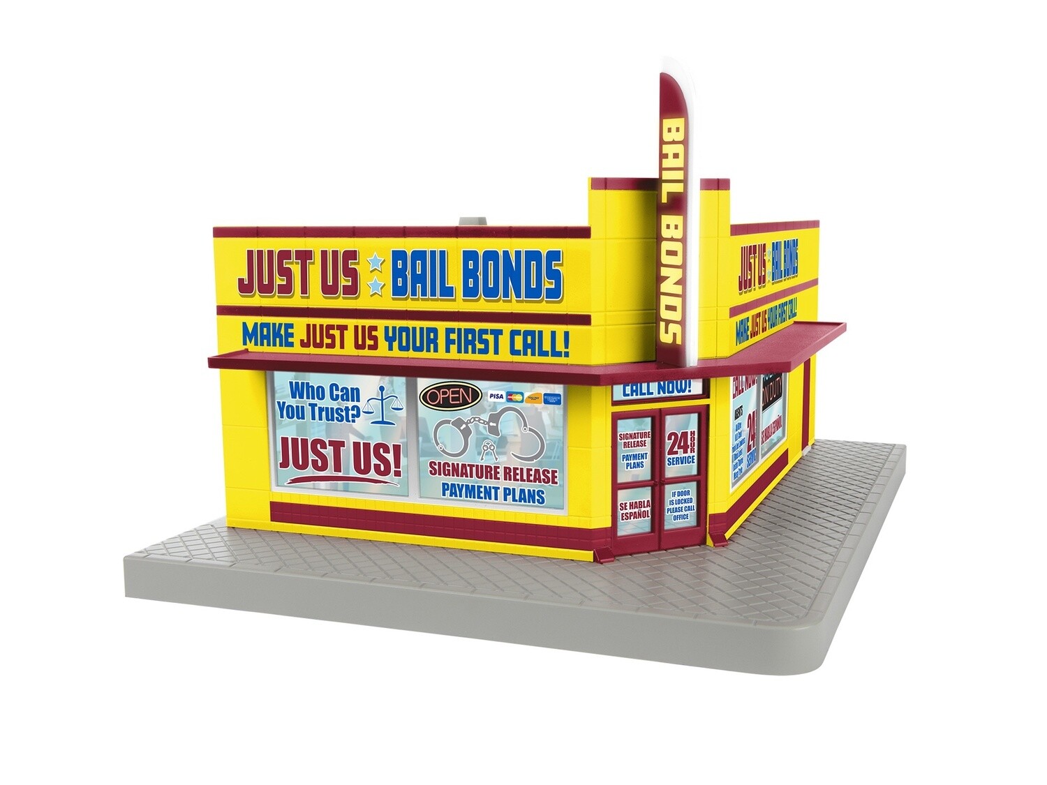 2229170 | O Gauge | BAIL BONDS CORNER  BLDG