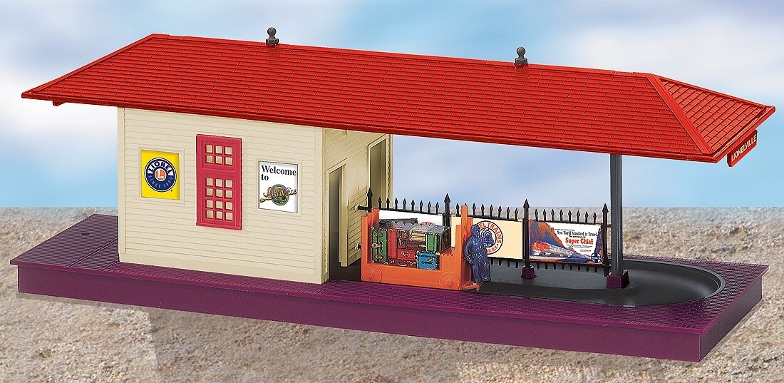 14236 | O Gauge | #356 OPERATING FREIGHT STATION