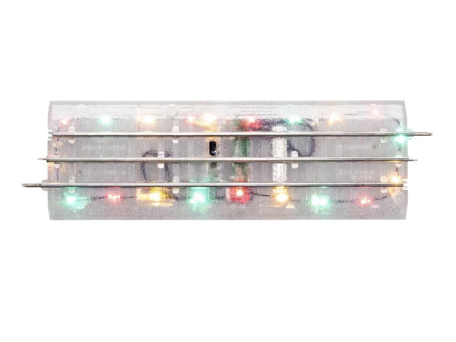 2025010 LIONEL | O Gauge | LIGHTED FASTRACK 10" STRAIGHT 4-PACK