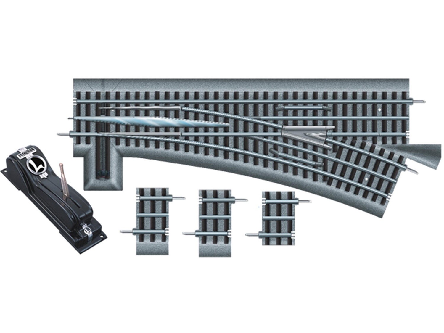 6-12049 LIONEL | O Gauge | FASTRACK O72 REMOTE SWITCH - RIGHT HAND