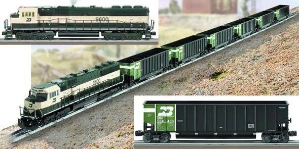 6-31710U | BURLINGTON NORTHERN COAL TRAIN SET