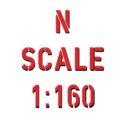 N Scale - 1:160