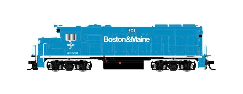 ATL10003457 - HO B&amp;M 308 GP40-2 DCC