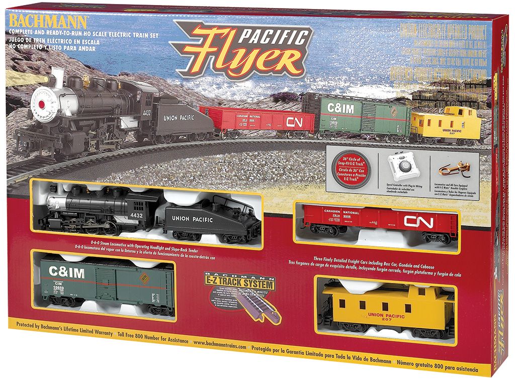 BAC00692 | HO SCALE | PACIFIC FLYER TRAIN SET