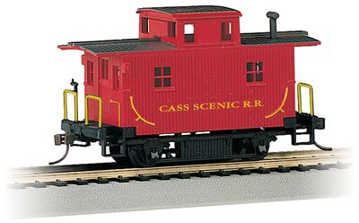 BAC18445 | HO | OLD-TIME BOBBER CABOOSE | CASS SCENIC R.R.