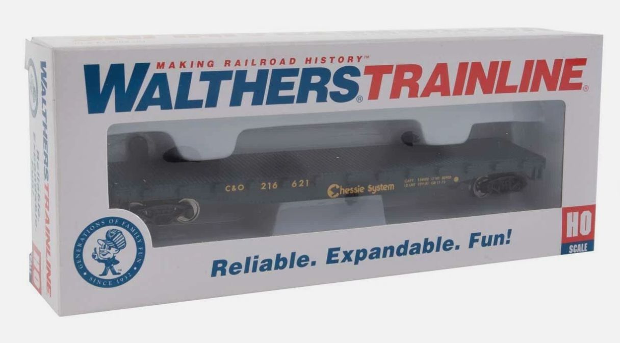 931-1461 - HO C&amp;O FLAT CAR