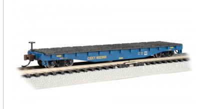 BAC17352 - N CSX FLAT CAR