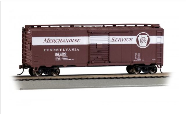 BAC16014 - HO PRR #92496 MERCH SERV BOXCAR