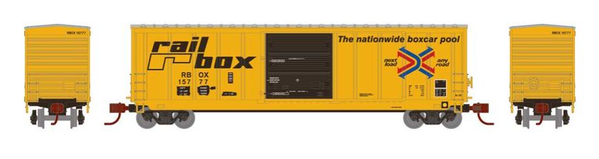 ATH2342 - N RAIL BOX BOXCAR